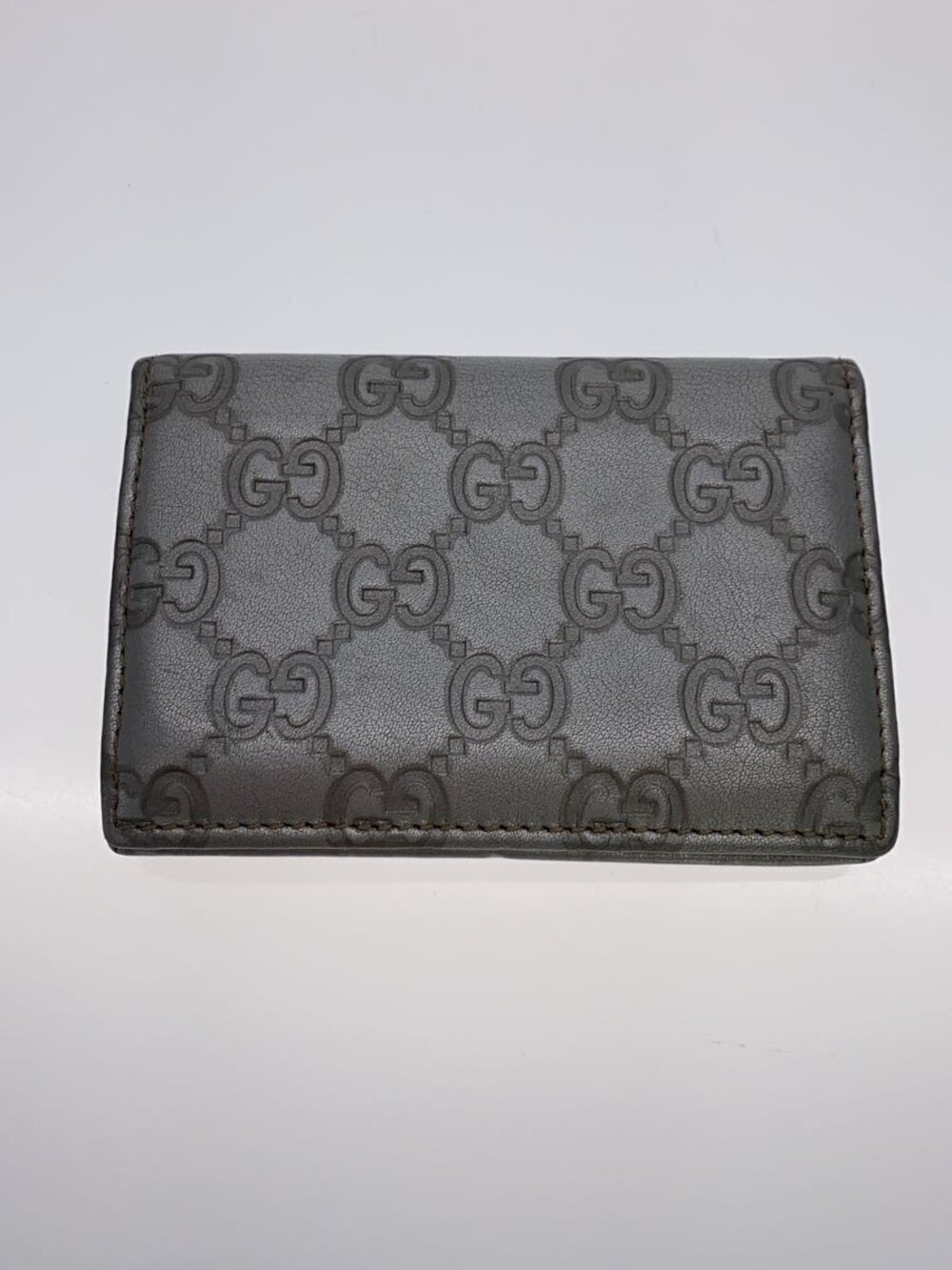 Gucci Card Case Wallet Silver - Picture 2 of 7